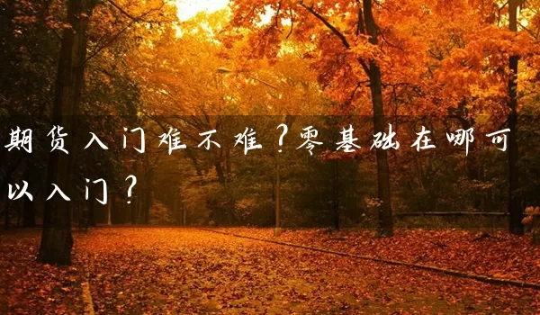 期货入门难不难？零基础在哪可以入门？_https://www.518mht.com_期货直播室_第1张