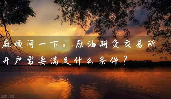 麻烦问一下，原油期货交易所开户需要满足什么条件？_https://www.518mht.com_期货直播室_第1张